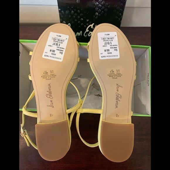 Sam Edelman Teale leather sandal size 8,5, NWT - Picture 11 of 11